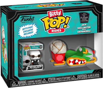 Bitty Pop! Rides Jack Skellington with Snowmobile