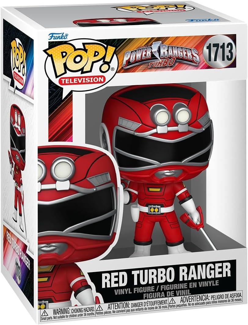 Funko POP! TV: Power Rangers Turbo - Red Ranger