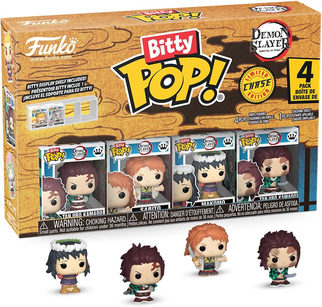 Funko Bitty POP! 4 Pack Demon Slayer: Tanjiro