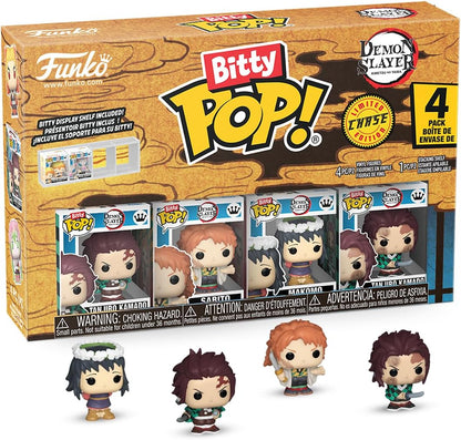 Funko Bitty POP! 4 Pack Demon Slayer: Tanjiro