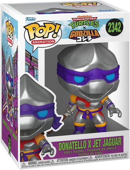 Funko POP! Animation: Godzilla x Teenage Mutant Ninja Turtles - TMNT - Donatello as Jet Jaguar