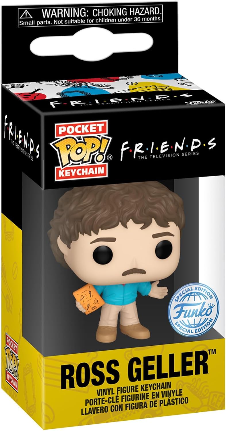 Friends: 80's Ross Funko Pocket POP! Keychain