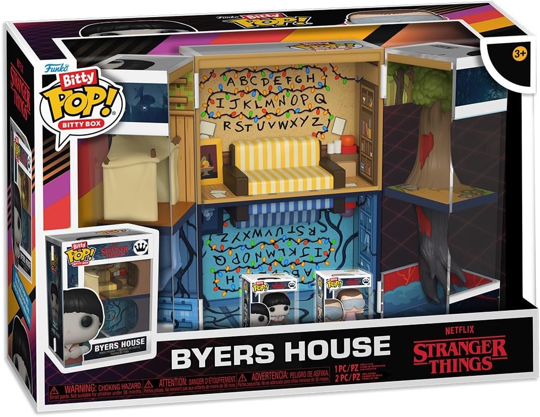 Funko Bitty Boxes: Stranger Things - Byers House with Will and Eleven