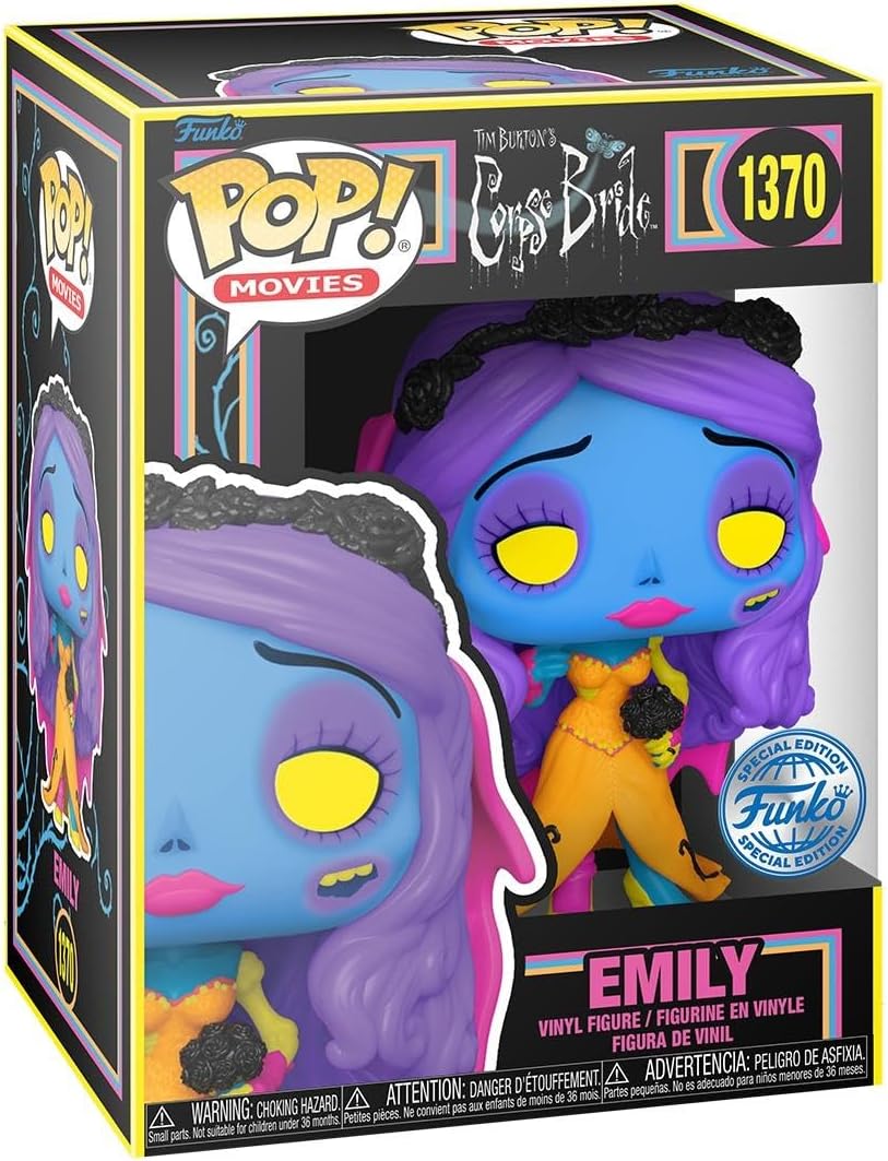 Funko POP! Movies: Corpse Bride - Emily (Black Light)
