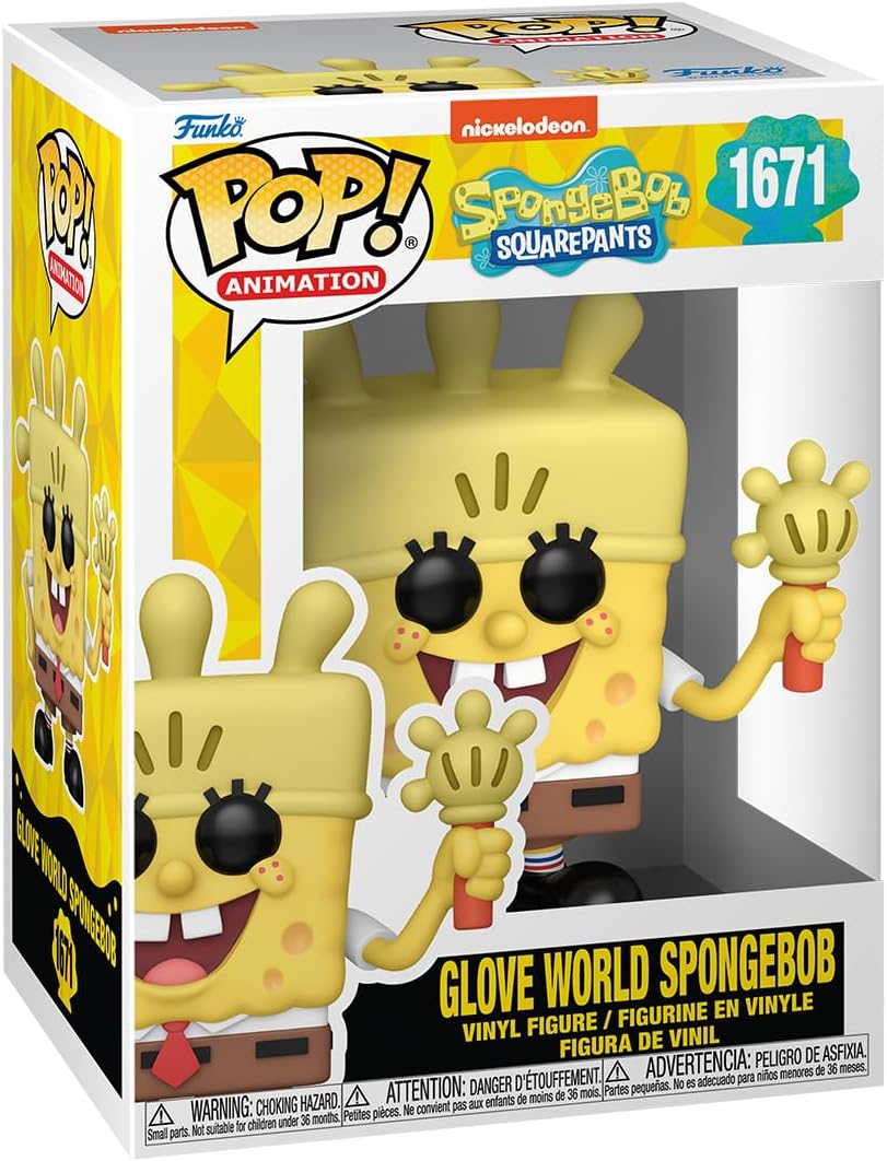 Funko POP! Television: Spongebob Squarepants - Glove World Spongebob
