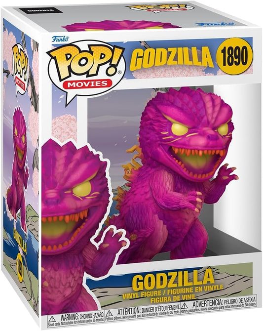 Funko Pop Premium! Movies: Godzilla - Retro Futurism Pink Godzilla