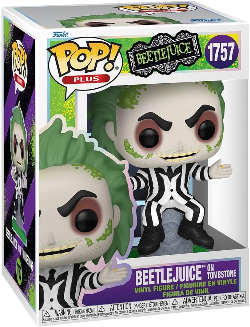 Funko POP! Plus: Beetlejuice with Tombstone