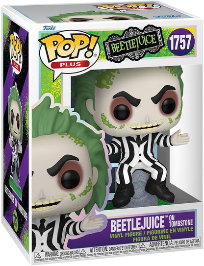 Funko POP! Plus: Beetlejuice with Tombstone
