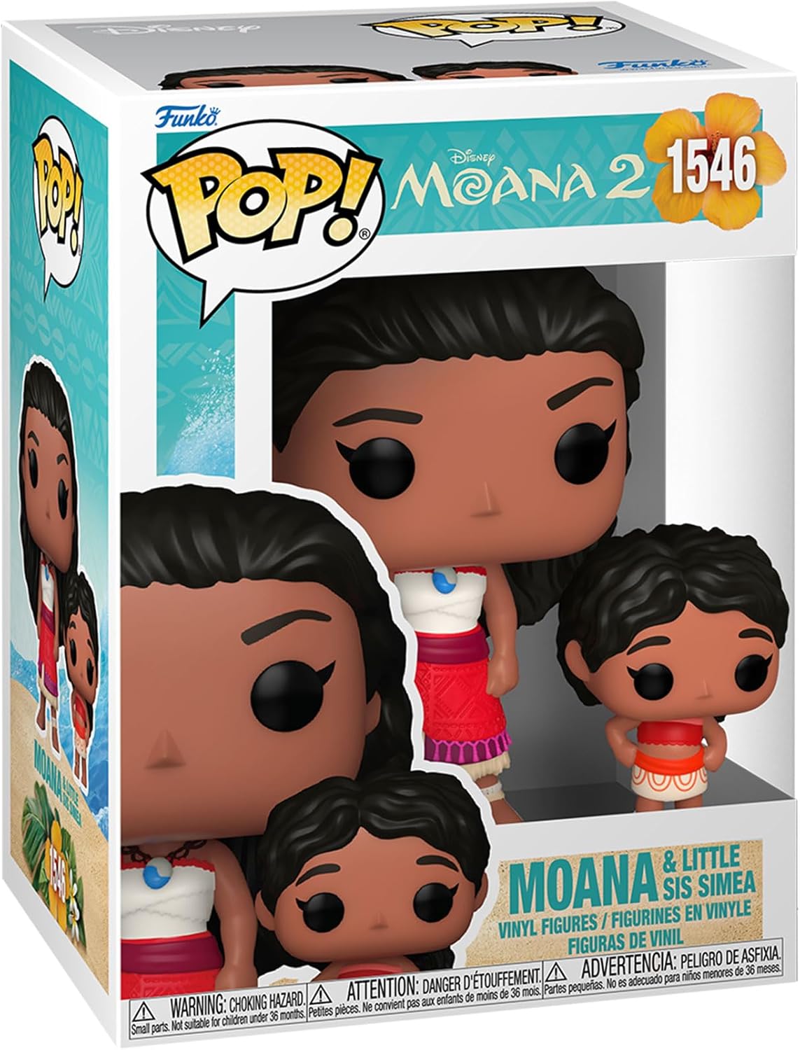 Funko Pop! & Buddy: Moana 2 - Moana & Simea - Moana