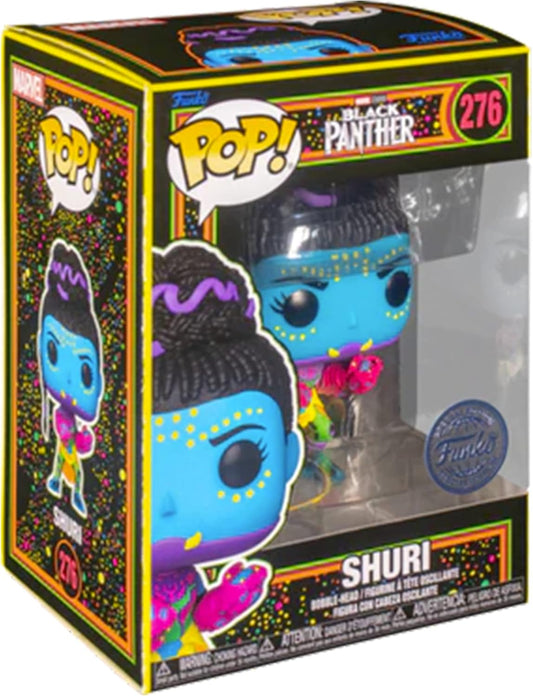 Funko Pop! Marvel - Black Panther - Shuri (Black Light)