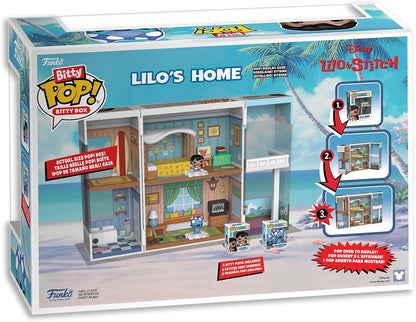 Funko Bitty Boxes: Disney - Lilo & Stitch - Lilo's Home with Lilo &Scrump and Stitch