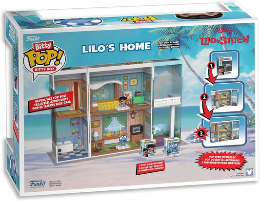 Funko Bitty Boxes: Disney - Lilo & Stitch - Lilo's Home with Lilo &Scrump and Stitch