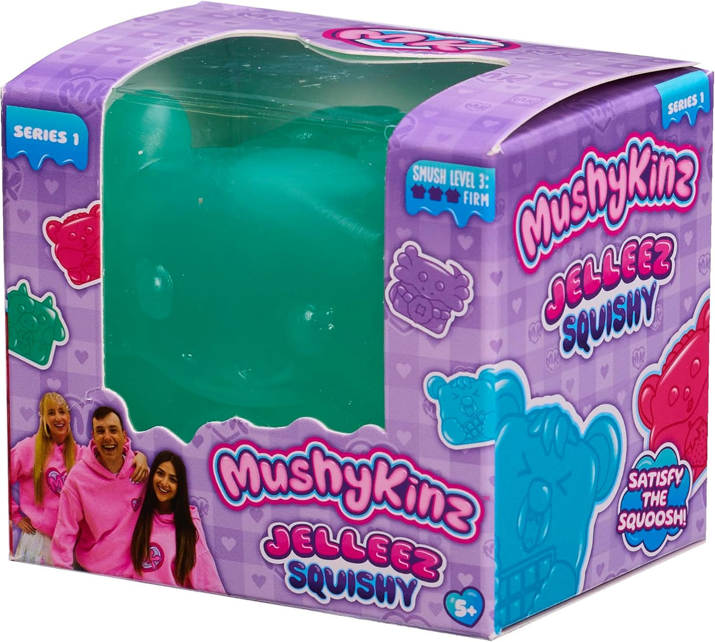 Mushykins Jelleez Squishy (Colours may vary)