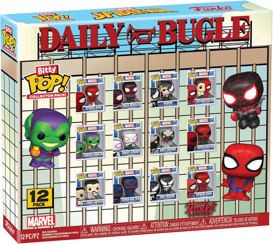 Funko Bitty Pop! Marvel: Spider-Man - Daily Bugle - 12 pack