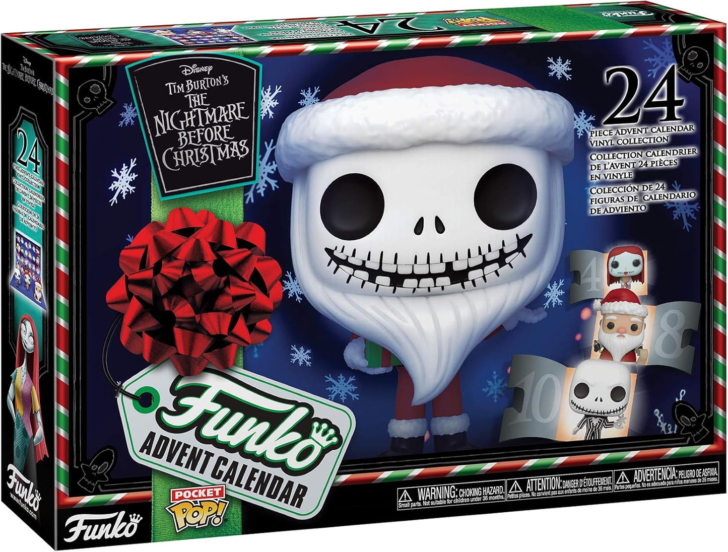 Funko Advent Calendar: the Nightmare Before Christmas - Disney: the Nightmare Before Christmas - 24 Days Of Surprise