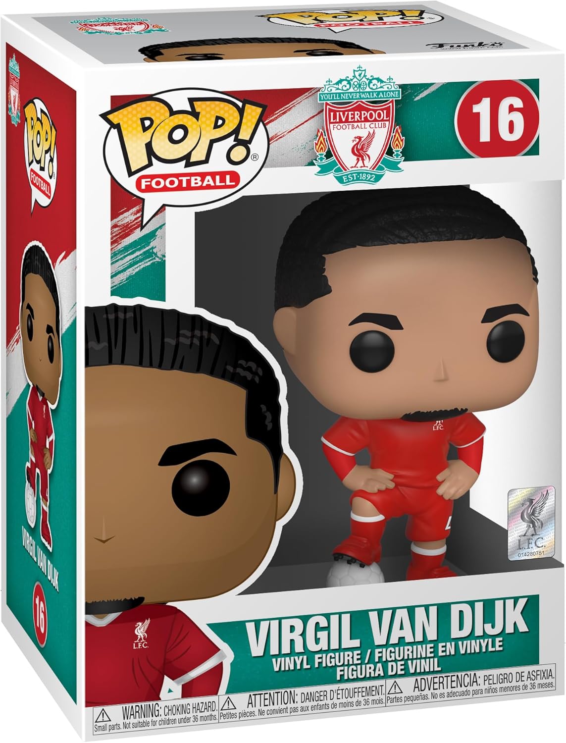 Funko POP! Football: Liverpool FC - Virgil Van Dijk