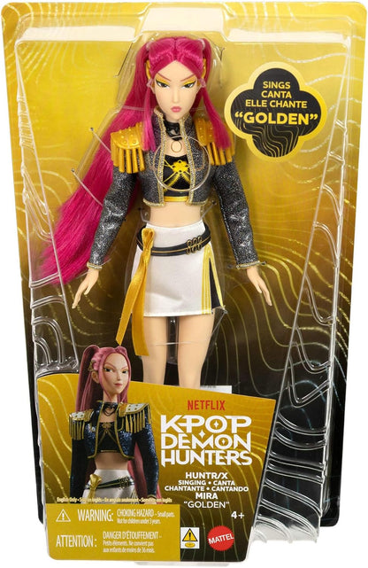 Mattel KPop Demon Hunters HUNTR/X Mira “Golden” Singing Doll