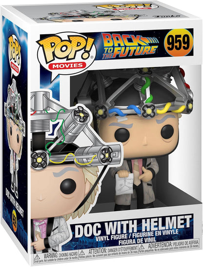 Funko POP! Movies: Back to the Future - Doc Brown with Helmet