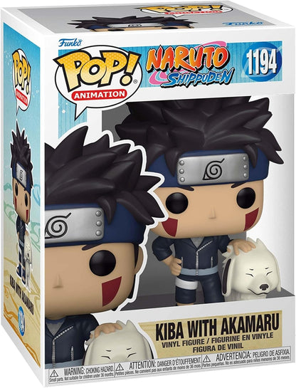 Funko POP! Animation: Naruto-Kiba Inuzuka With Akamaru