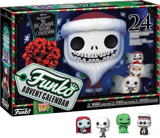 Funko Advent Calendar: the Nightmare Before Christmas - Disney: the Nightmare Before Christmas - 24 Days Of Surprise