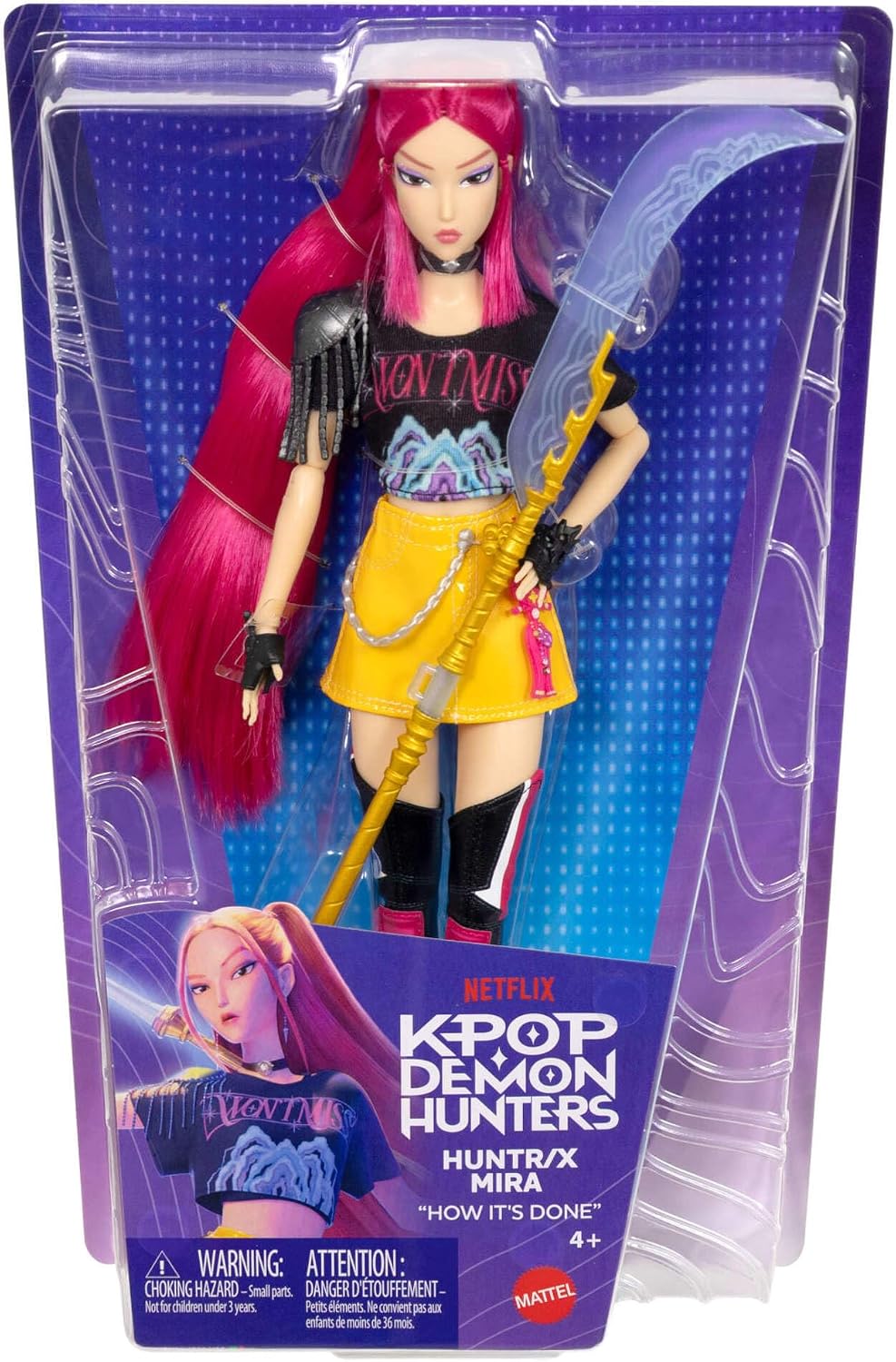 Mattel KPop Demon Hunters HUNTR/X Mira Fashion Doll
