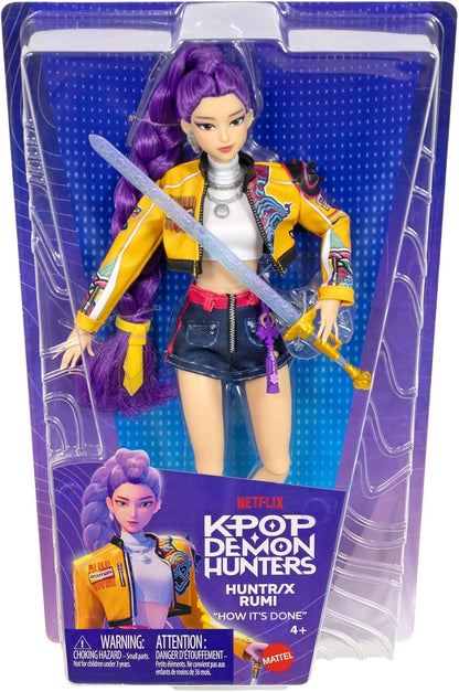 Mattel KPop Demon Hunters HUNTR/X Rumi Fashion Doll