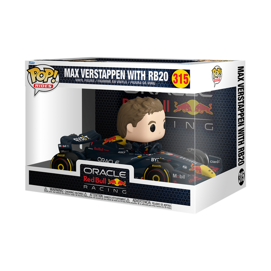 Funko Pop! Rides Super Deluxe Max Verstappen with RB20