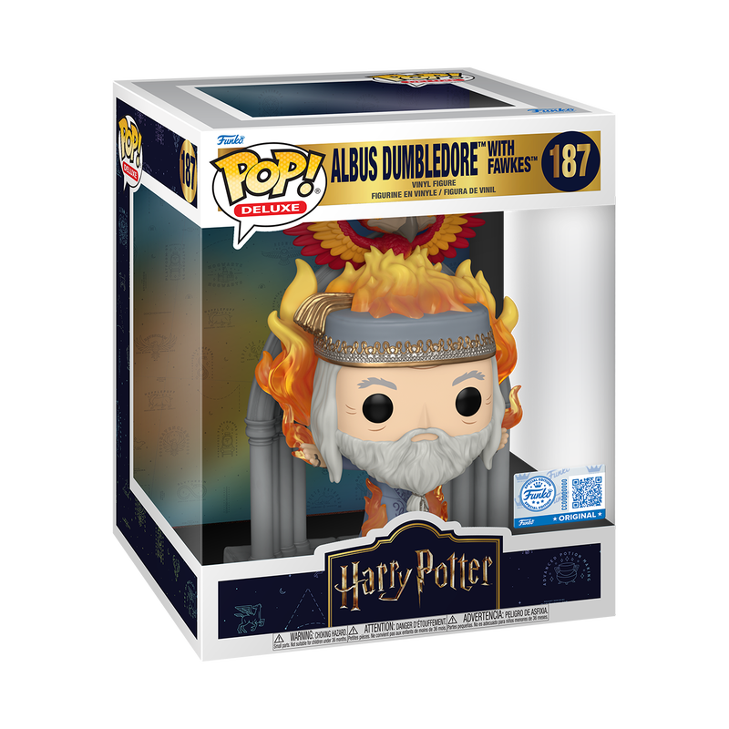 Funko Pop! Deluxe - Harry Potter - Albus Dumbledore with Fawkes