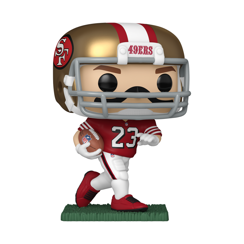 Funko Pop! NFL - Christian McCaffrey (Red & White Uniform)