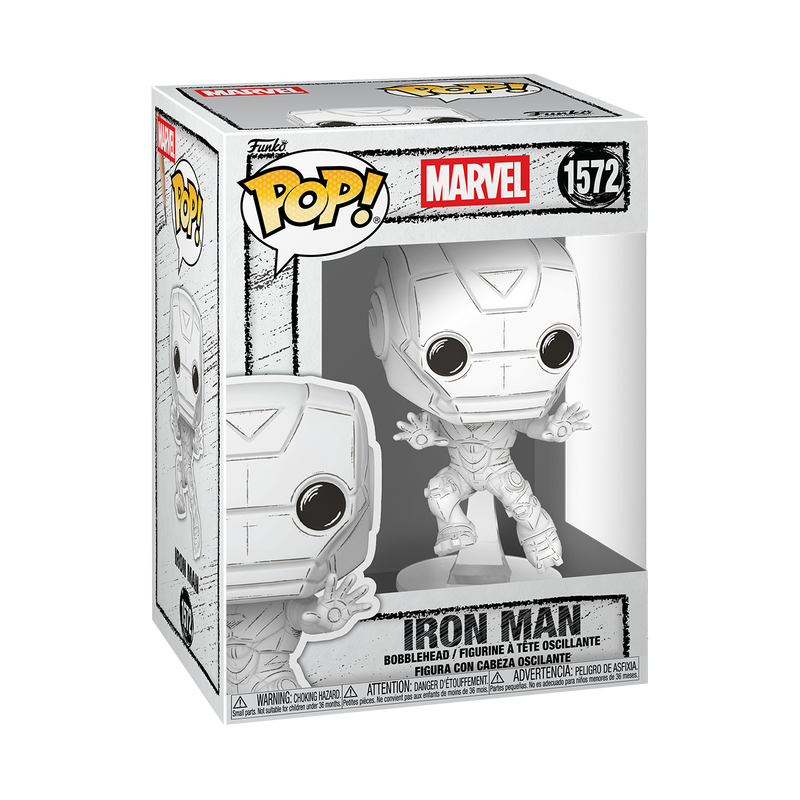 Pop! Iron Man (Sketched Deco)