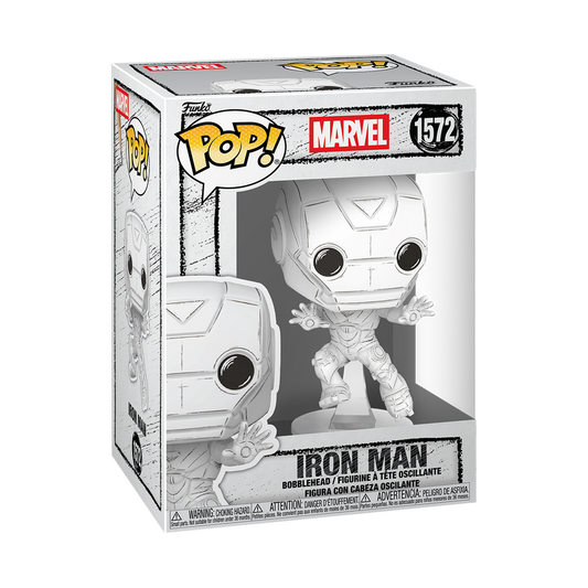 Pop! Iron Man (Sketched Deco)