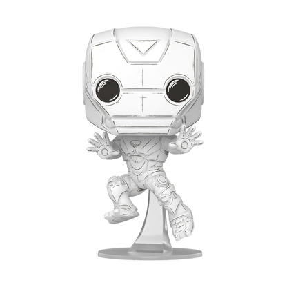 Pop! Iron Man (Sketched Deco)