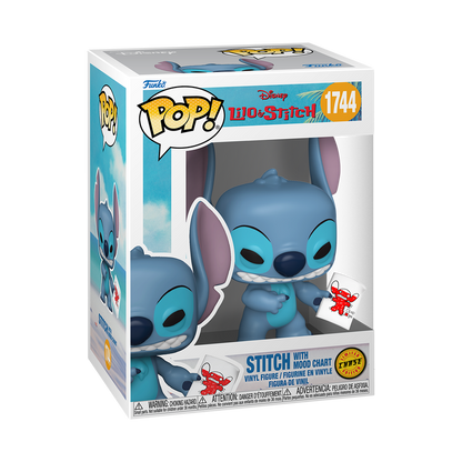 Funko Pop! Stitch with Mood Chart - Chase