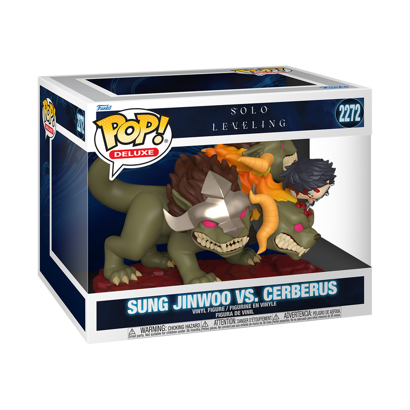 Funko Pop! Deluxe - Solo Leveling - Sung Jinwoo vs. Cerberus