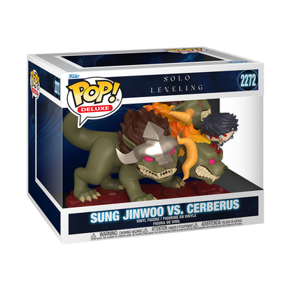 Funko Pop! Deluxe - Solo Leveling - Sung Jinwoo vs. Cerberus