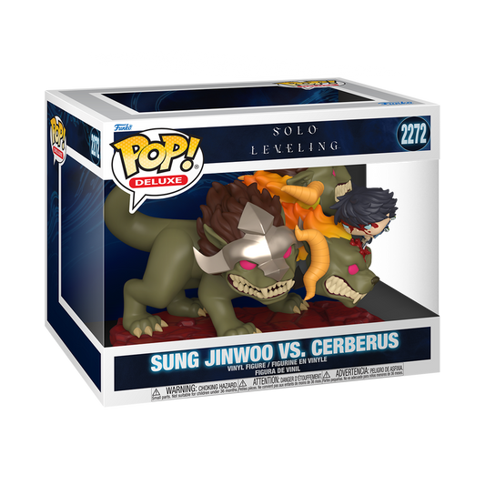Funko Pop! Deluxe - Solo Leveling - Sung Jinwoo vs. Cerberus