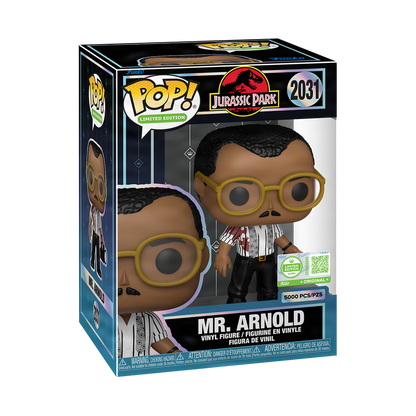 Funko Pop! Jurassic Park - Mr. Arnold - Sealed 5000 limited pcs