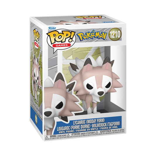 Funko Pop! Pokemon - Lycanroc (Midday Form)
