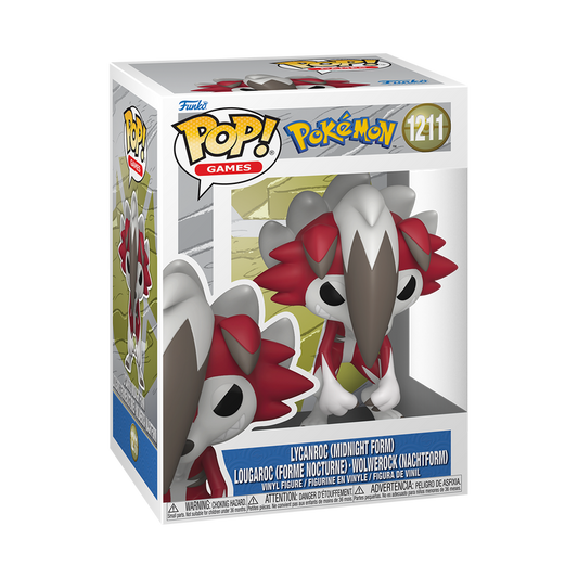 Funko Pop! Pokemon - Lycanroc (Midnight Form)