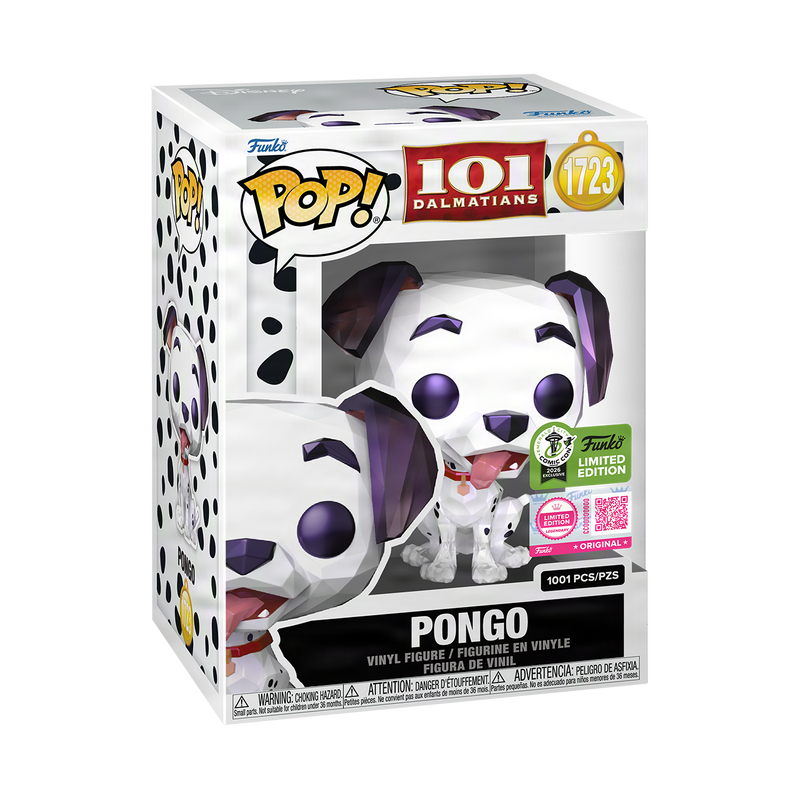 Funko Pop! Pongo (Facet) with Pop! Protector (SEALED)