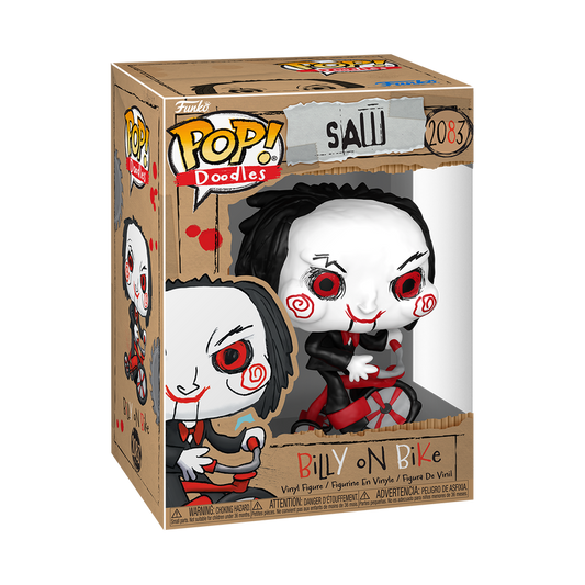 Funko Pop! Movies - Saw - Billy on Bike (Doodles)