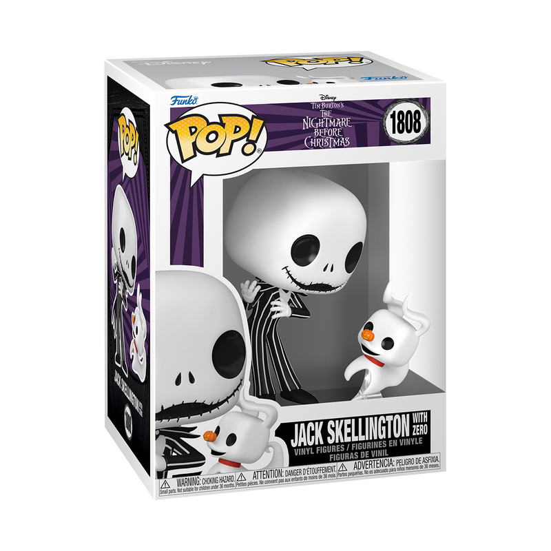 Funko Pop! & Buddy - Disney -  Jack Skellington with Zero
