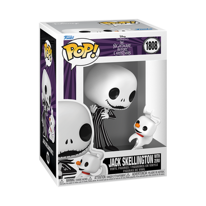 Funko Pop! & Buddy - Disney -  Jack Skellington with Zero