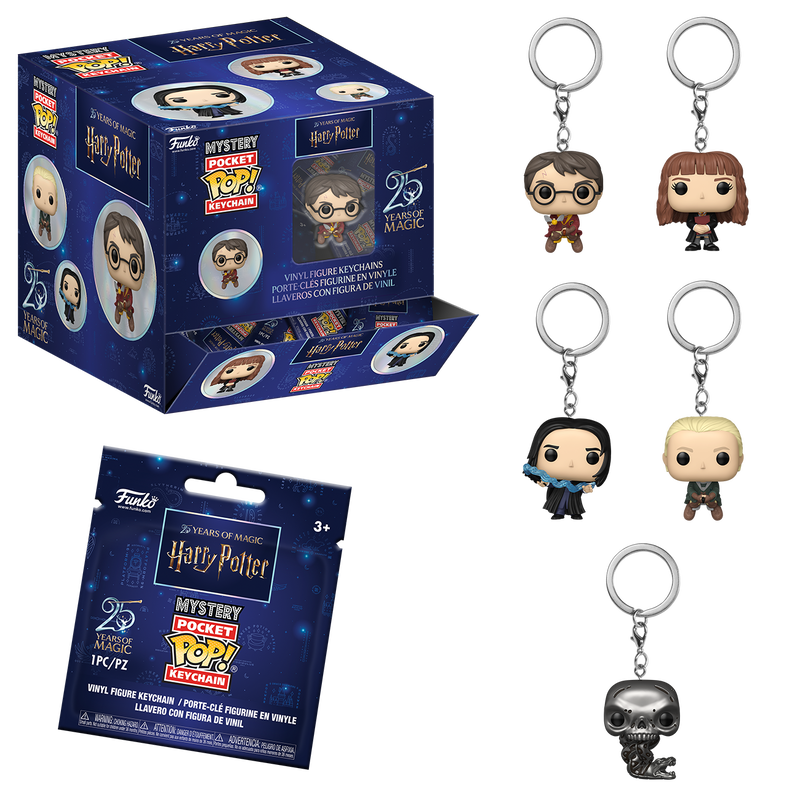 Mystery Pop! Keychain Harry Potter (25th Anniversary)