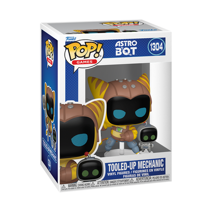 Funko Pop! Games- Astro Bot - Buddy Tooled-Up Mechanic