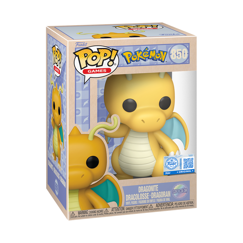 Funko Pop! Pokemon - Dragonite (Soft Color)