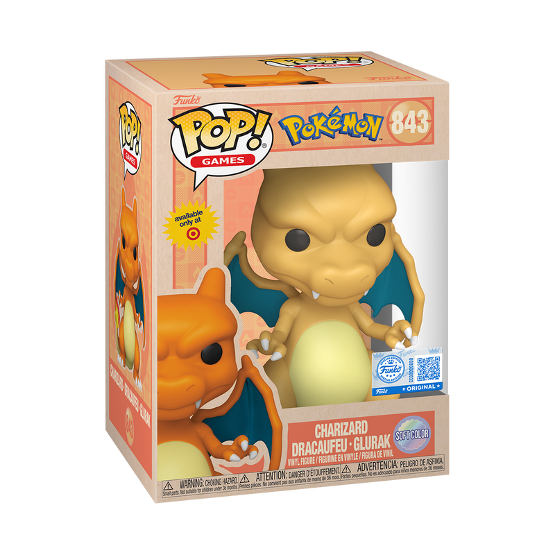 Funko Pop! Pokemon - Charizard (Soft Color)