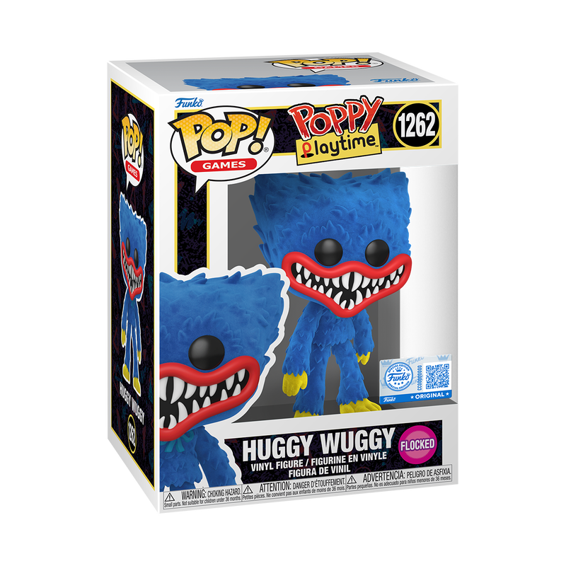 Funko Pop! Poppy Playtime - Huggy Wuggy (Flocked)