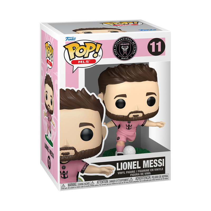 Funko Pop! Lionel Messi (Pink Uniform)