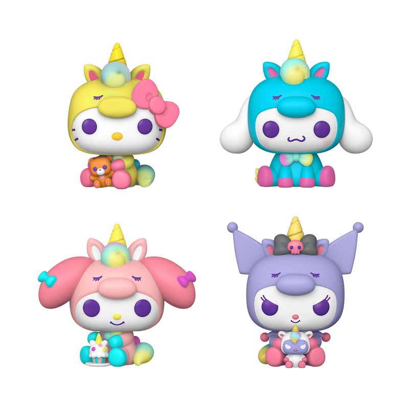 Funko Pop! Hello Kitty (Unicorn Outfit) 4-Pack
